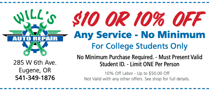10% OFF for College Student